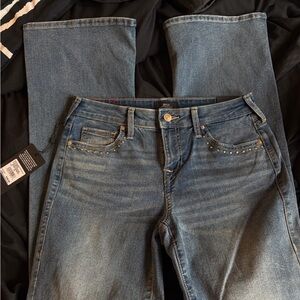 True Religion Becca Bootcut Stud Jeans